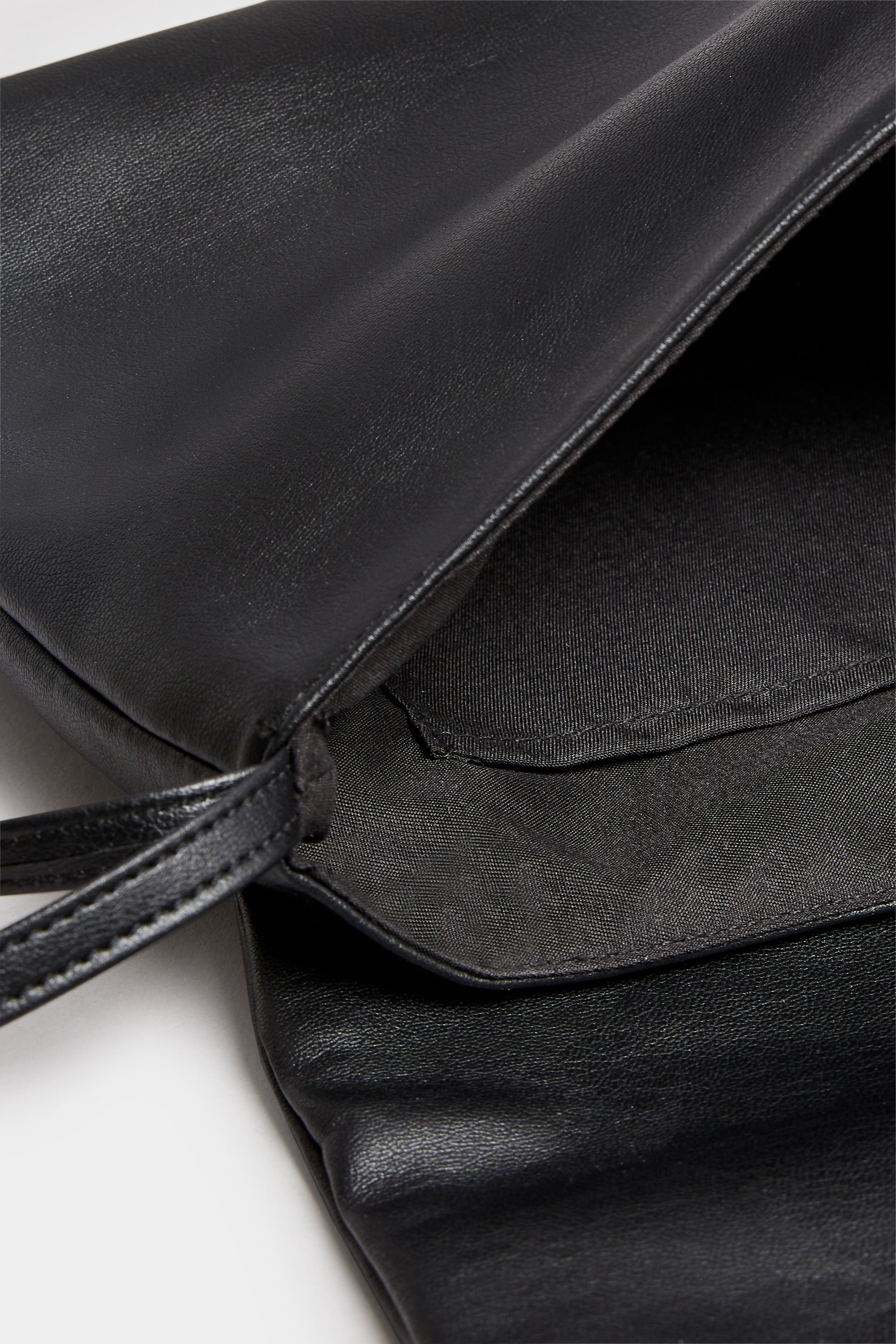  Sac à Main Noir Chaîne Effet Cuir