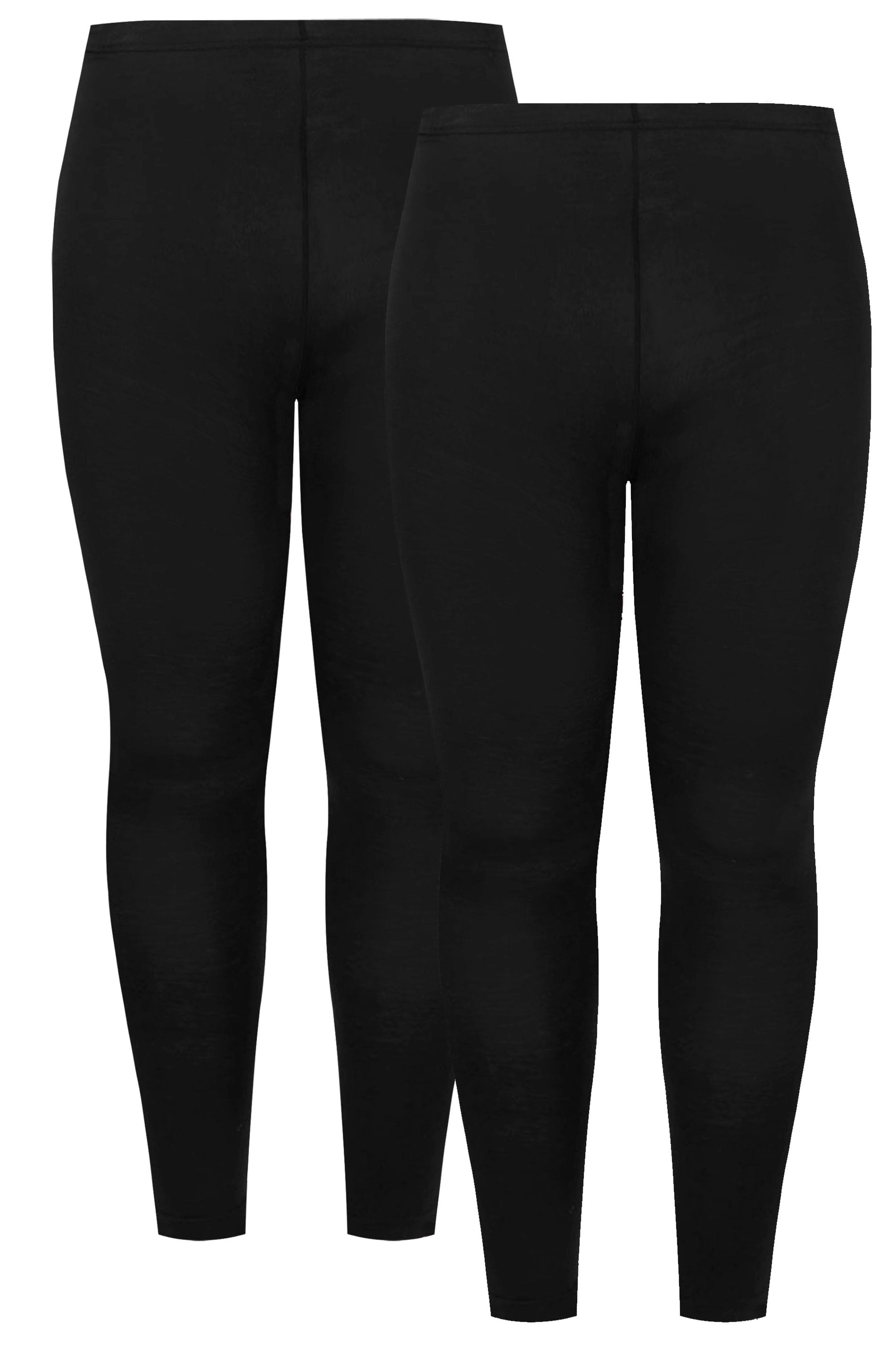  YOURS FOR GOOD - Lot De 2 Leggings Noir En Jersey