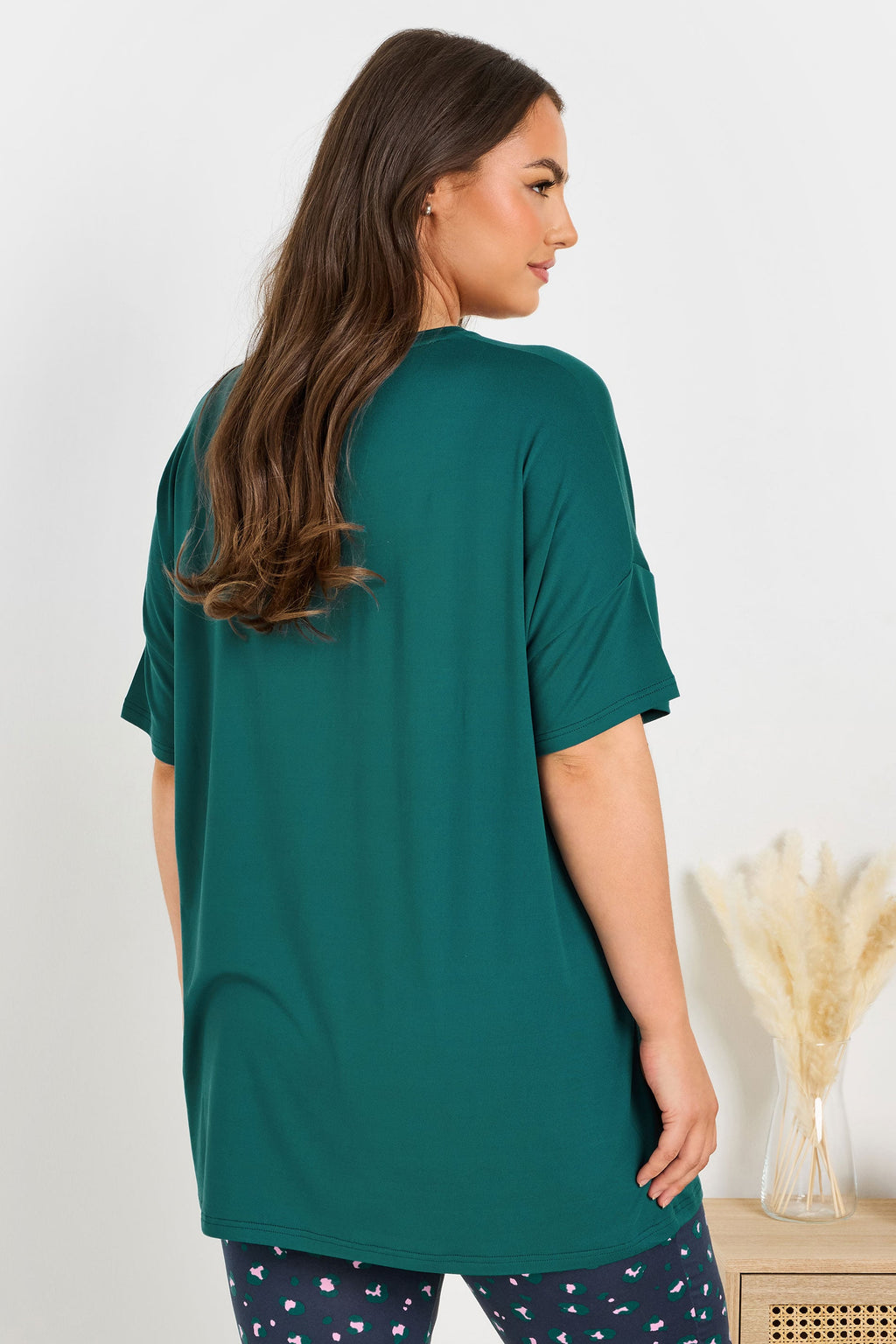  YOURS - Haut De Pyjama Vert Sarcelle 'Long Live The Weekend'
