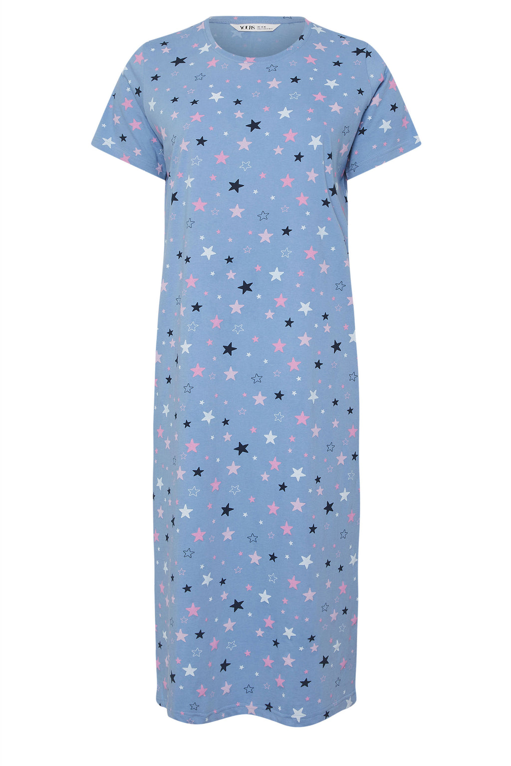  YOURS Curve Lot De 2 Chemises De Nuit Midaxi Bleu Marine « Koalaty Time »