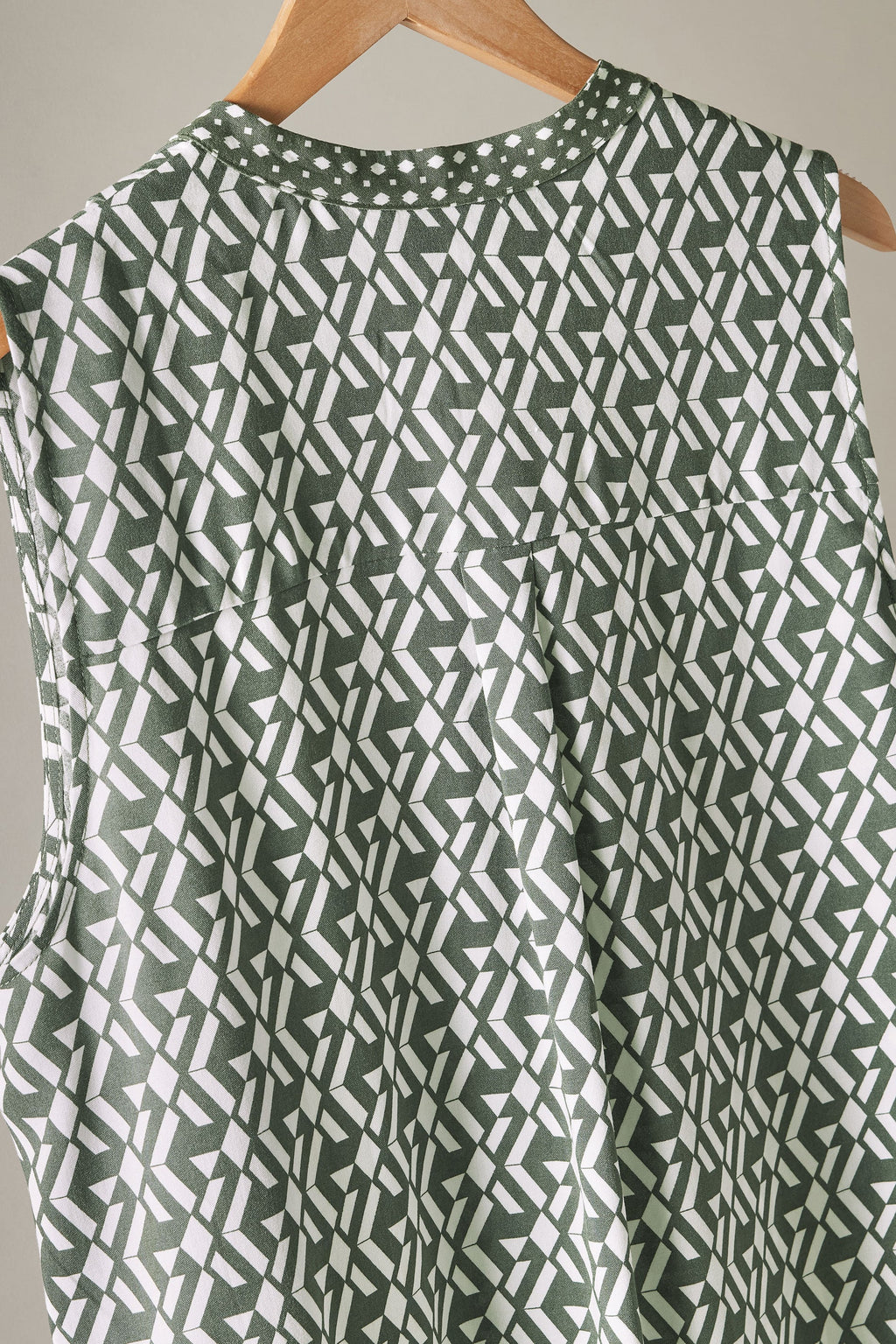 EVANS Curve Grey Geometric Print Tunic