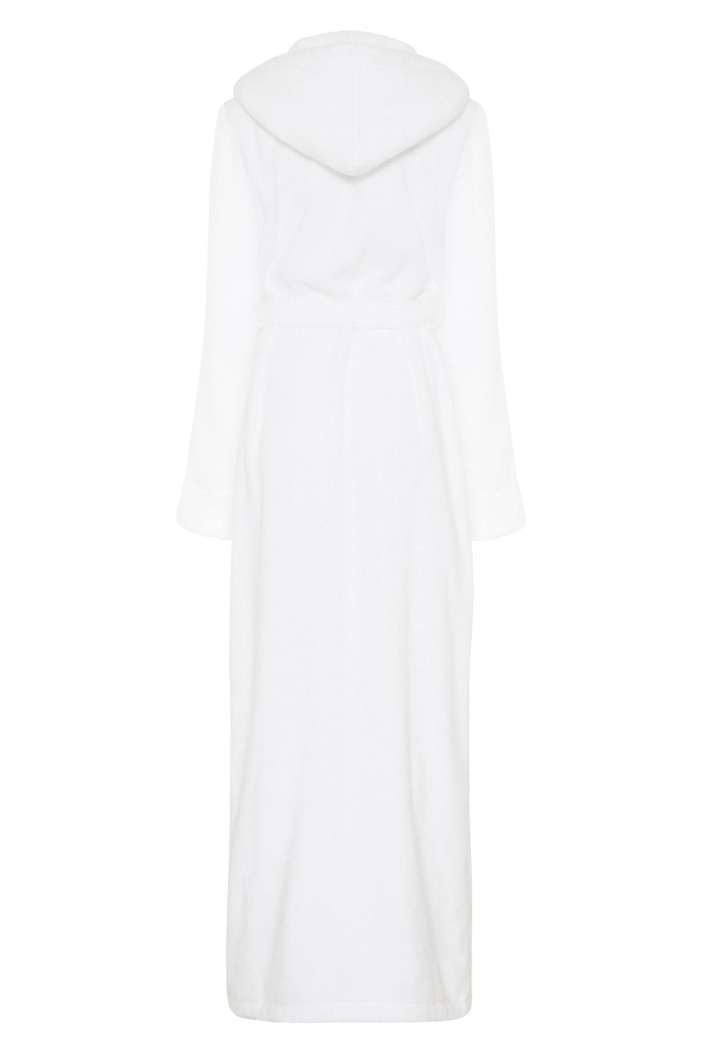  LTS PREMIUM Tall White Cotton Towelling Maxi Robe