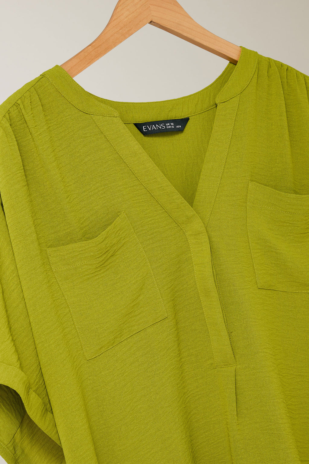  EVANS Curve Chartreuse Green Overhead Utility Shirt