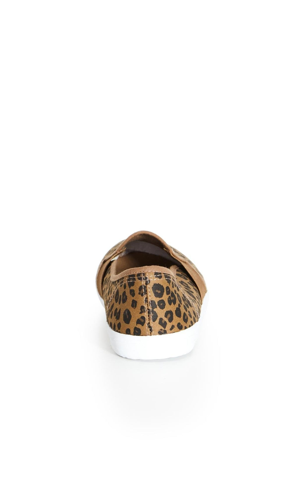  Evans Leopard Print Slip On Shoes
