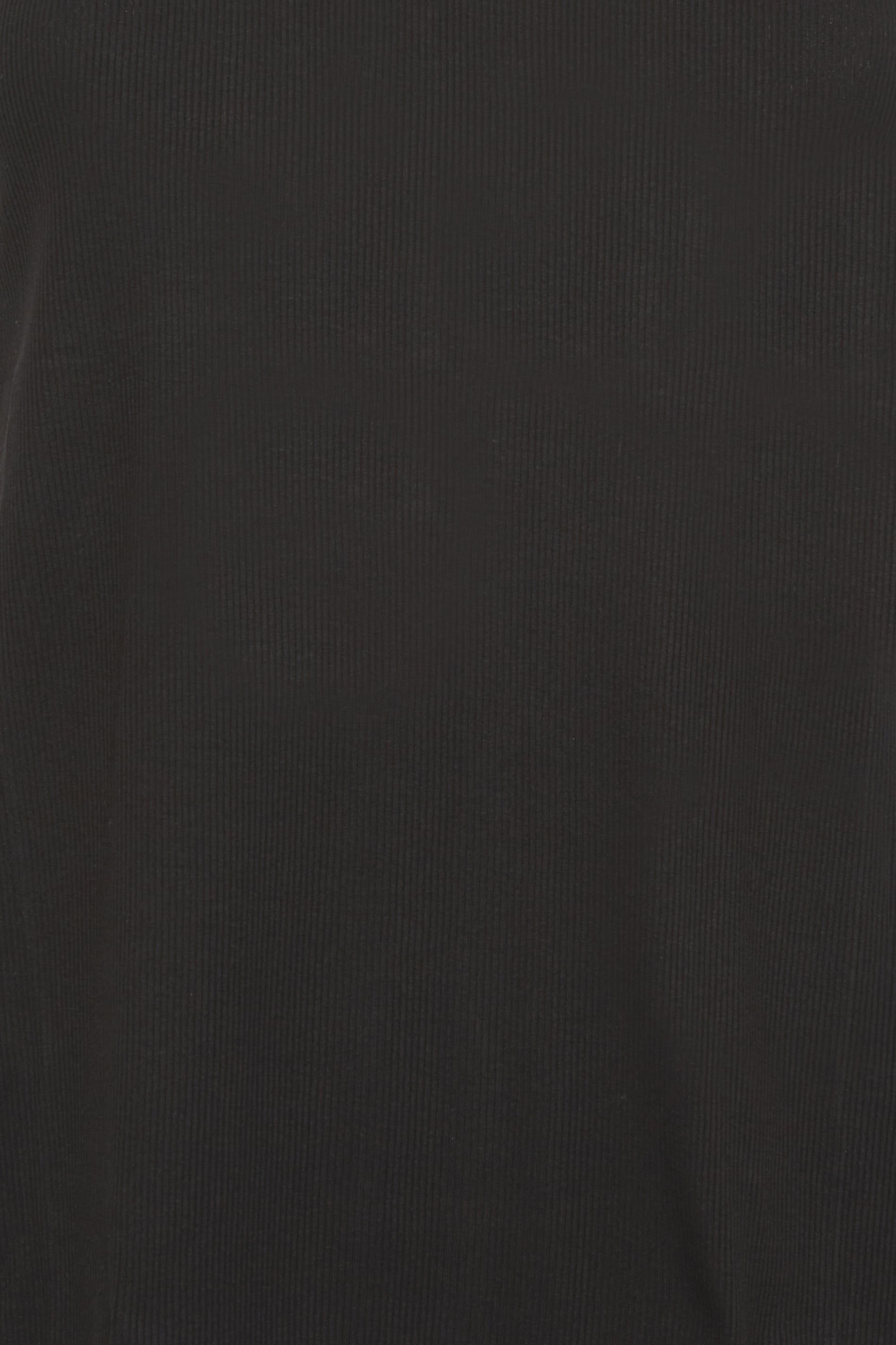  YOURS - Chemise De Nuit Noire Volanté