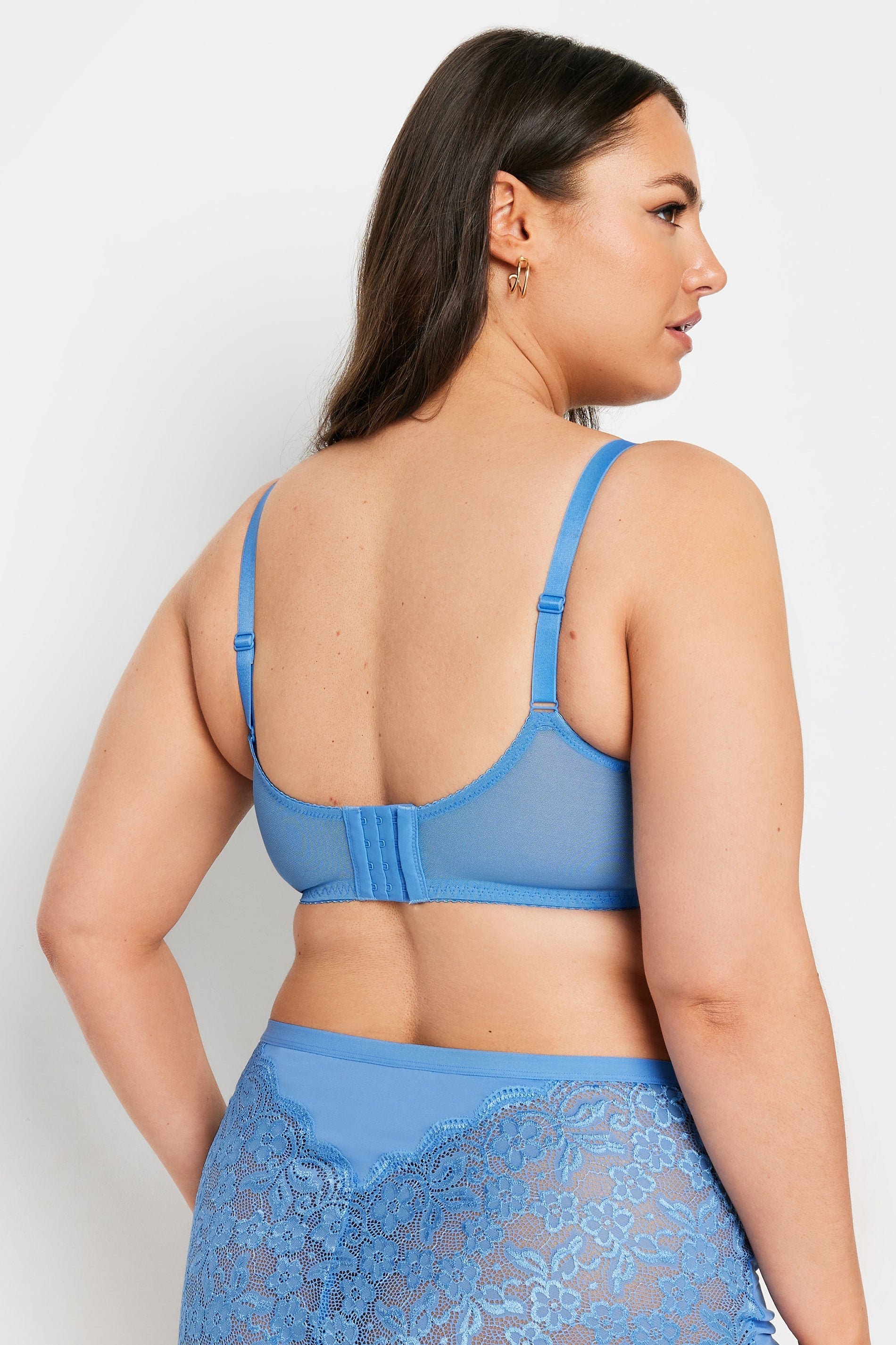 YOURS - Soutien-Gorge Bleu Ciel Design Dentelle