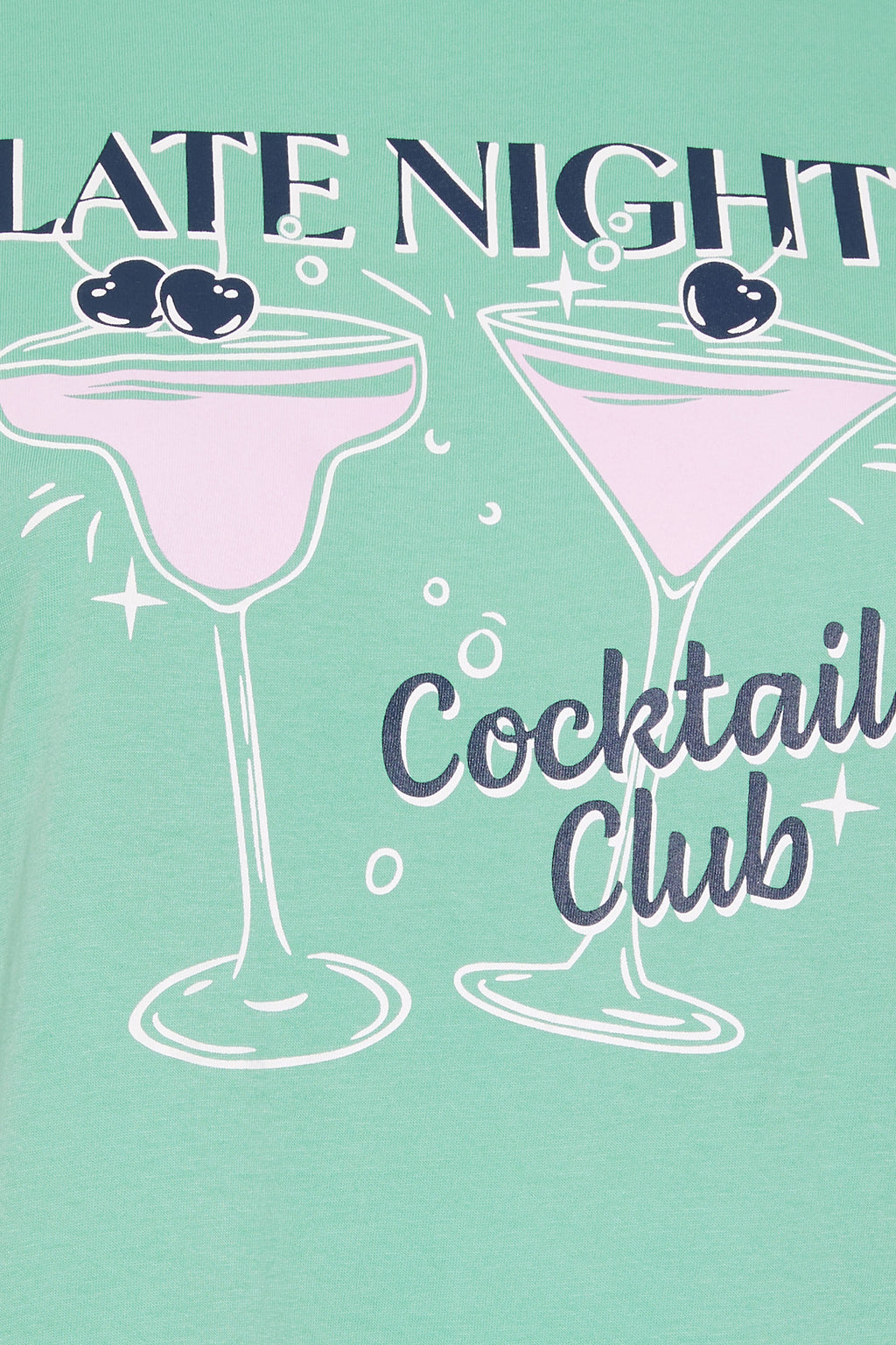  YOURS Lot De 2 Chemises De Nuit Green Cocktail Print