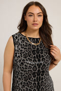  Gold Tone Mixed Chain Twist Necklace