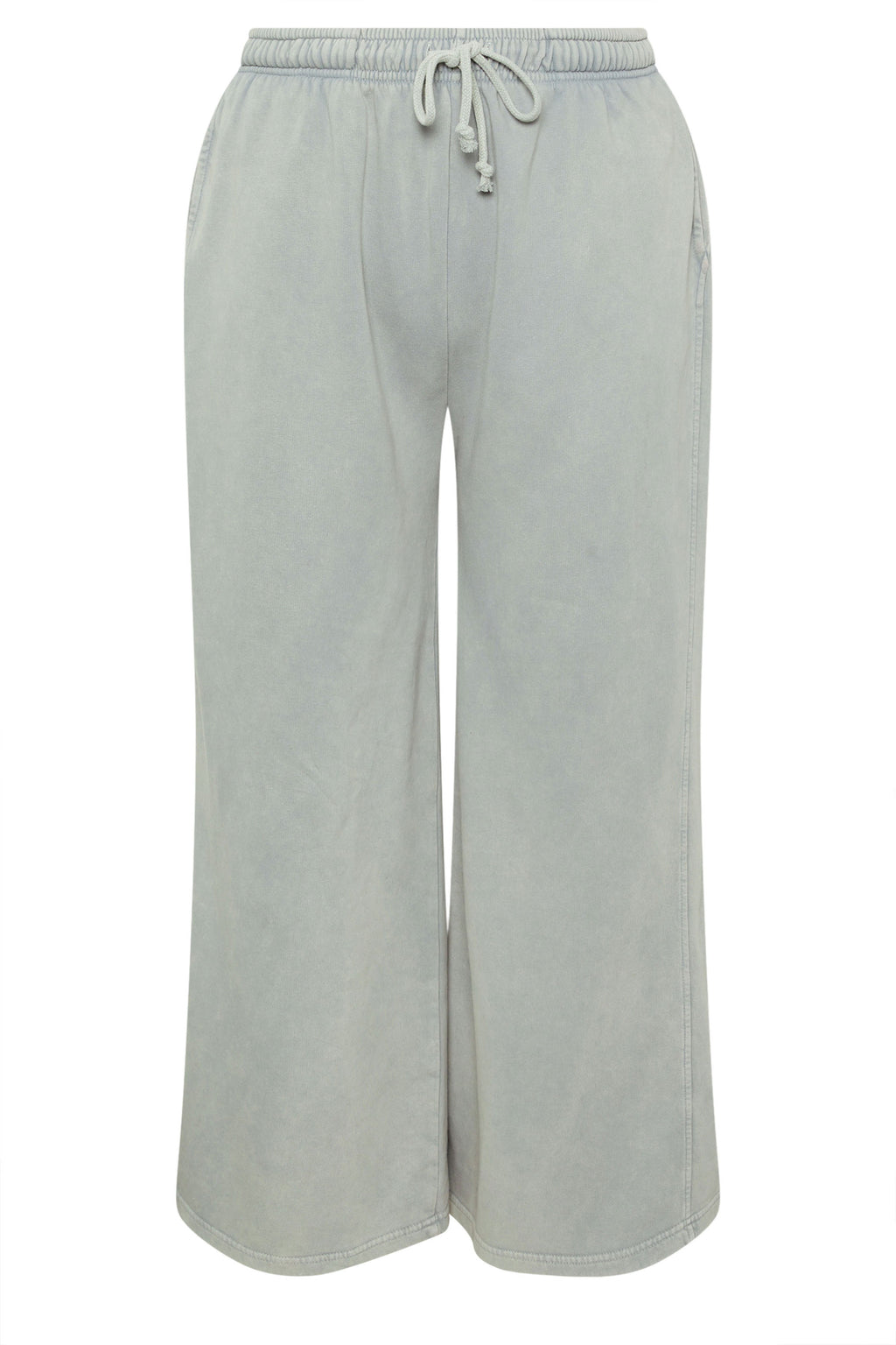 YOURS - Jogging Gris Coupe Wide Leg à Poches