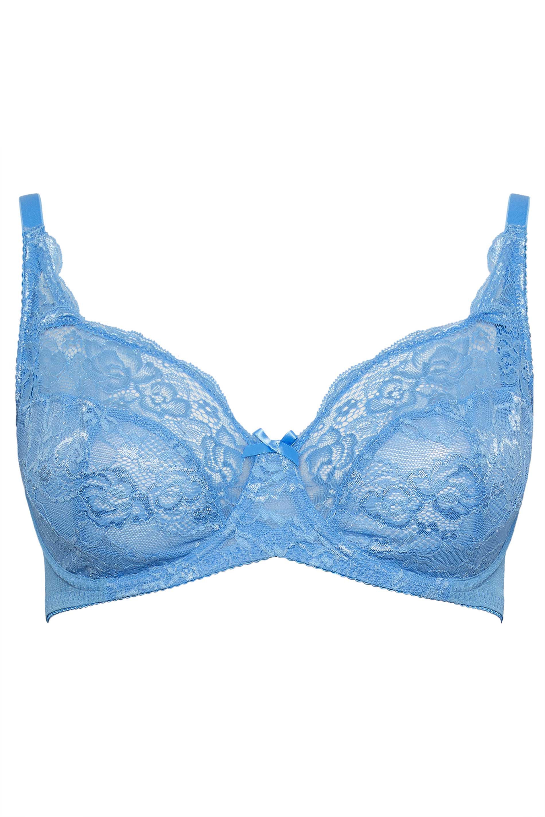  YOURS - Soutien-Gorge Bleu Ciel Design Dentelle