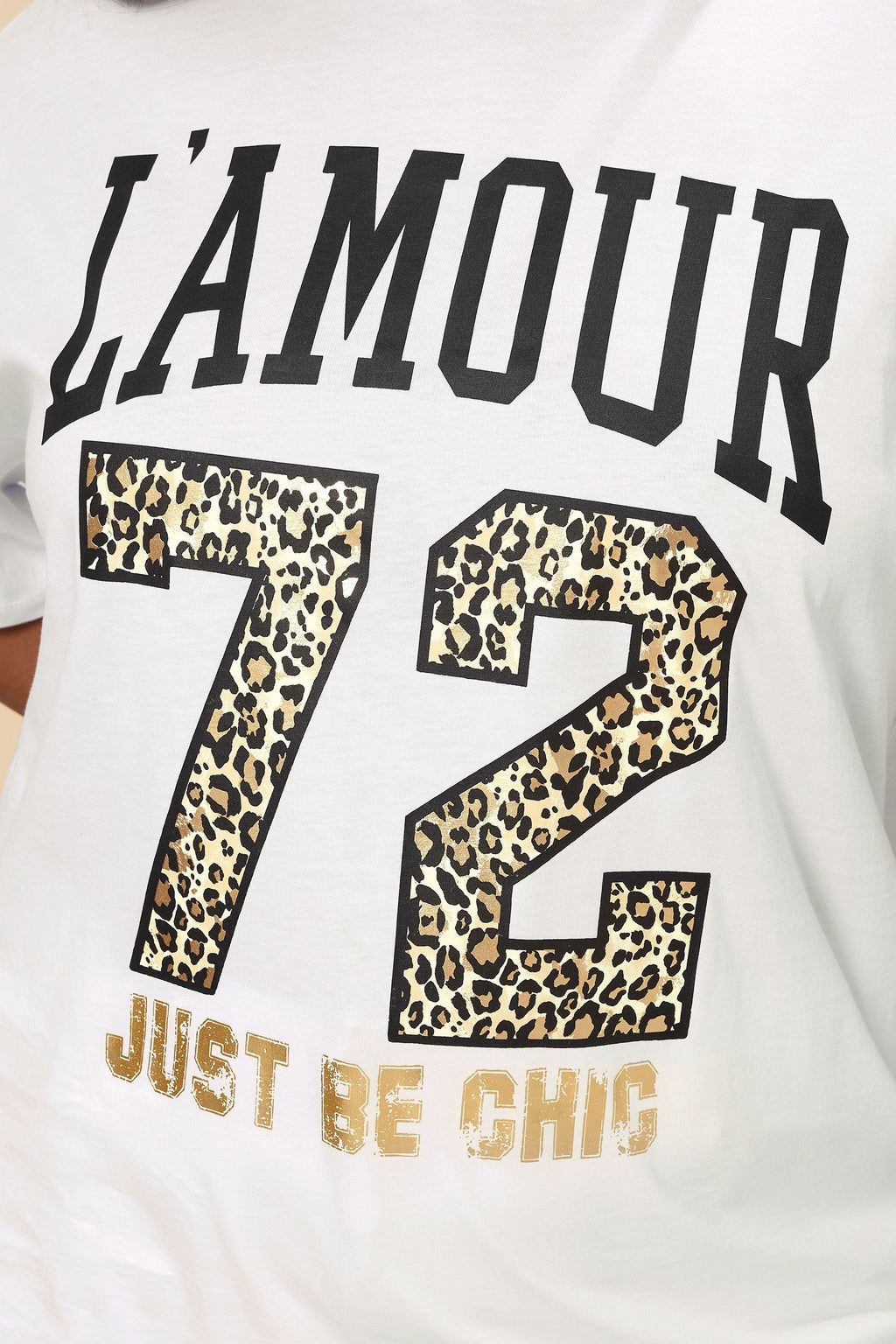  YOURS Curve T-shirt Blanc à Slogan « l'Amour »