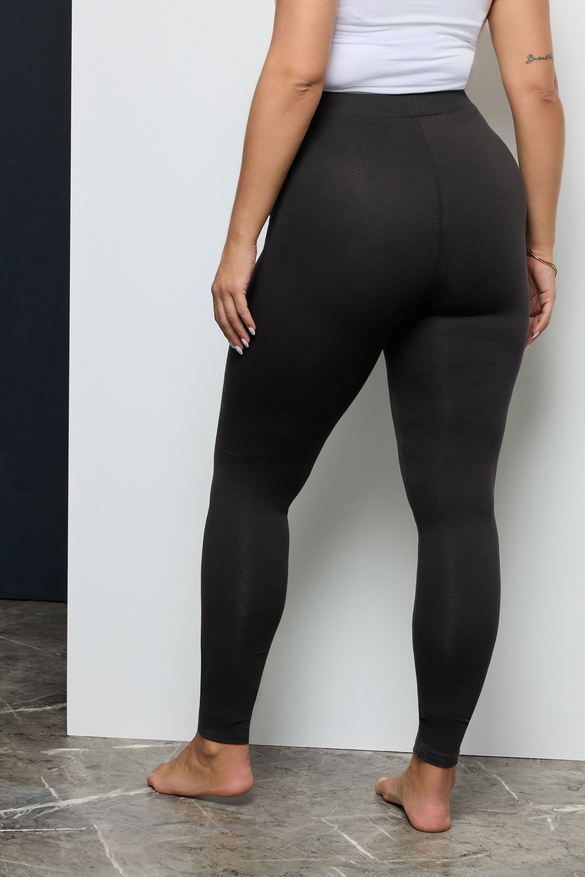  YOURS FOR GOOD - Lot De 2 Leggings Noir En Jersey