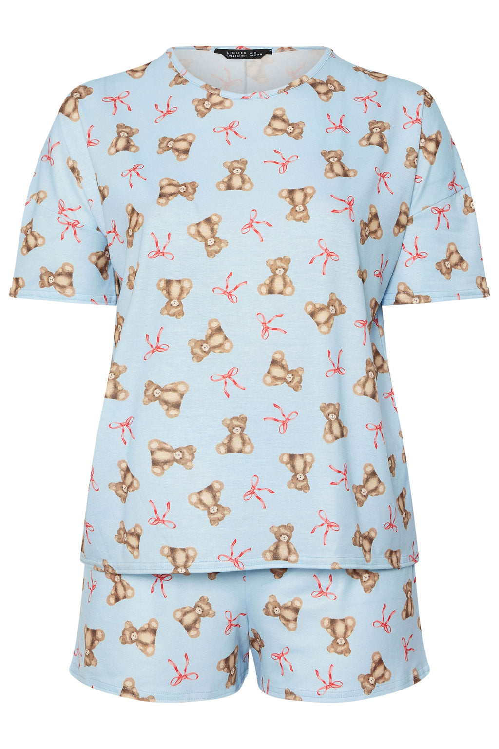  LIMITED COLLECTION - Ensemble De Pyjama Short Bleu Nounours