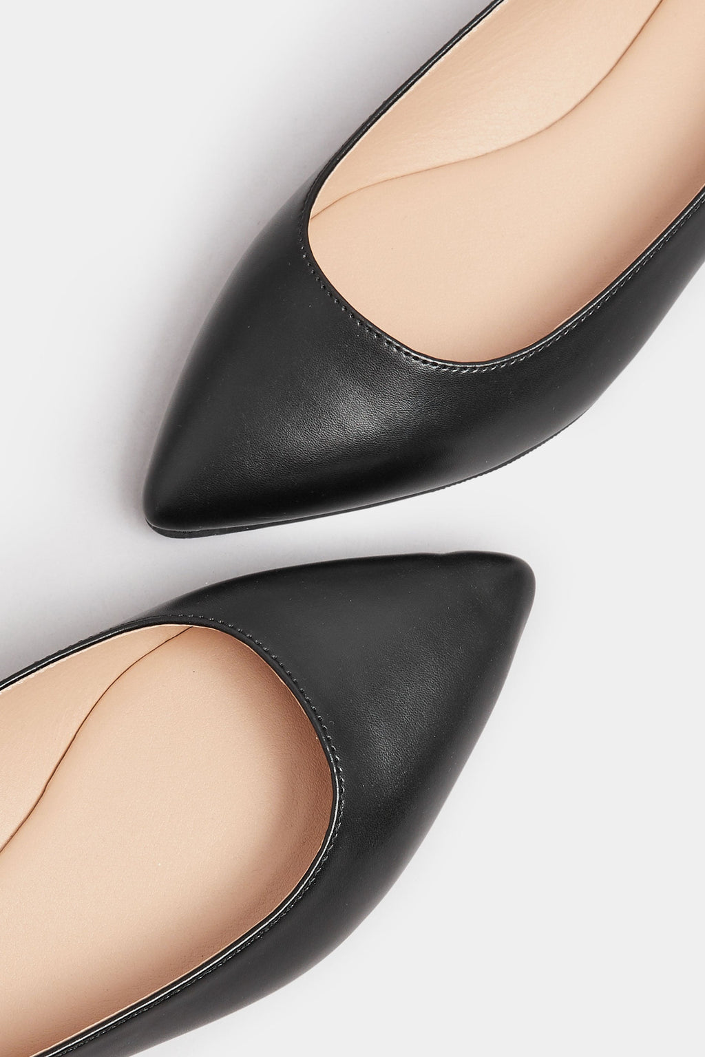  Ballerines Noires Pointues Pieds Extra Larges EEE