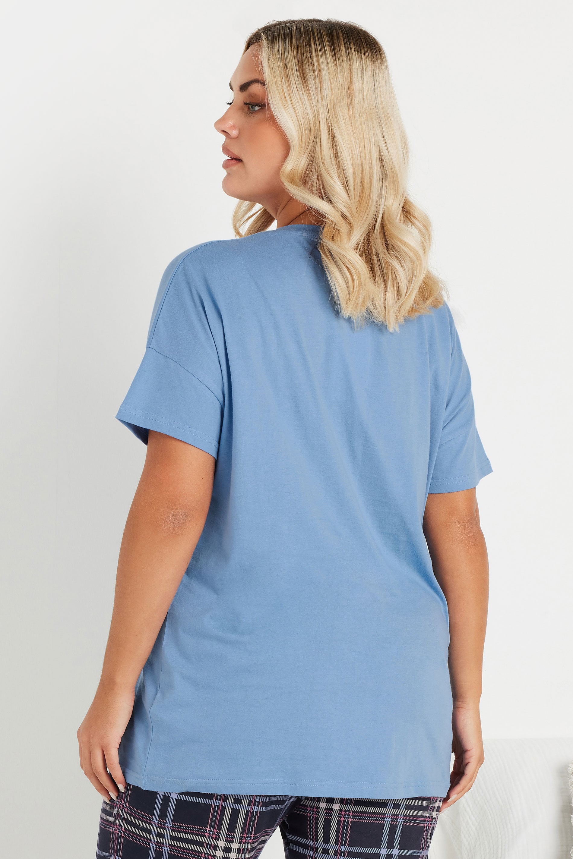  YOURS - Haut De Pyjama Bleu 'Dreamer'