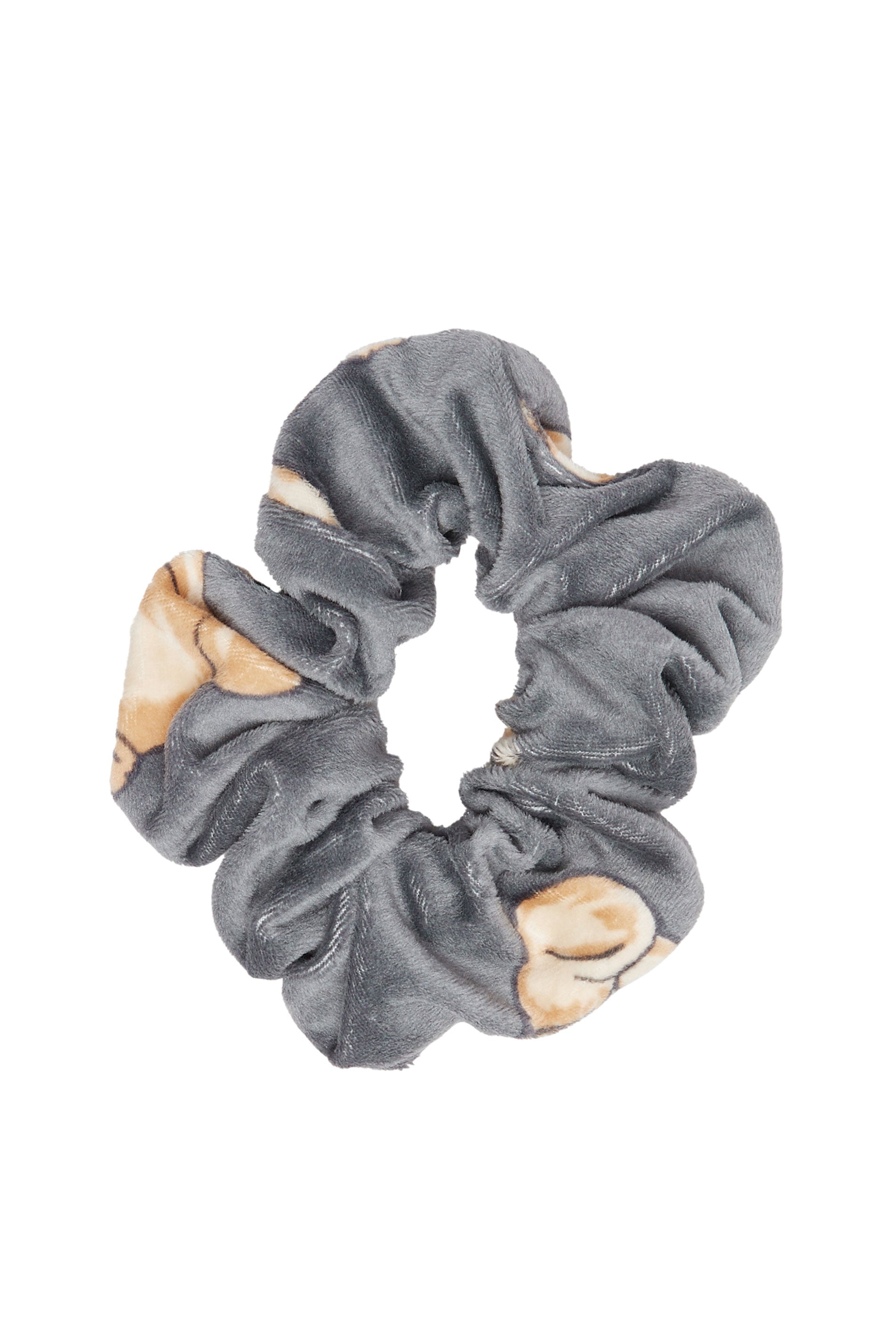  YOURS Curve Ensemble Pyjama Et Chouchou En Polaire Gris à Imprimé Teddy