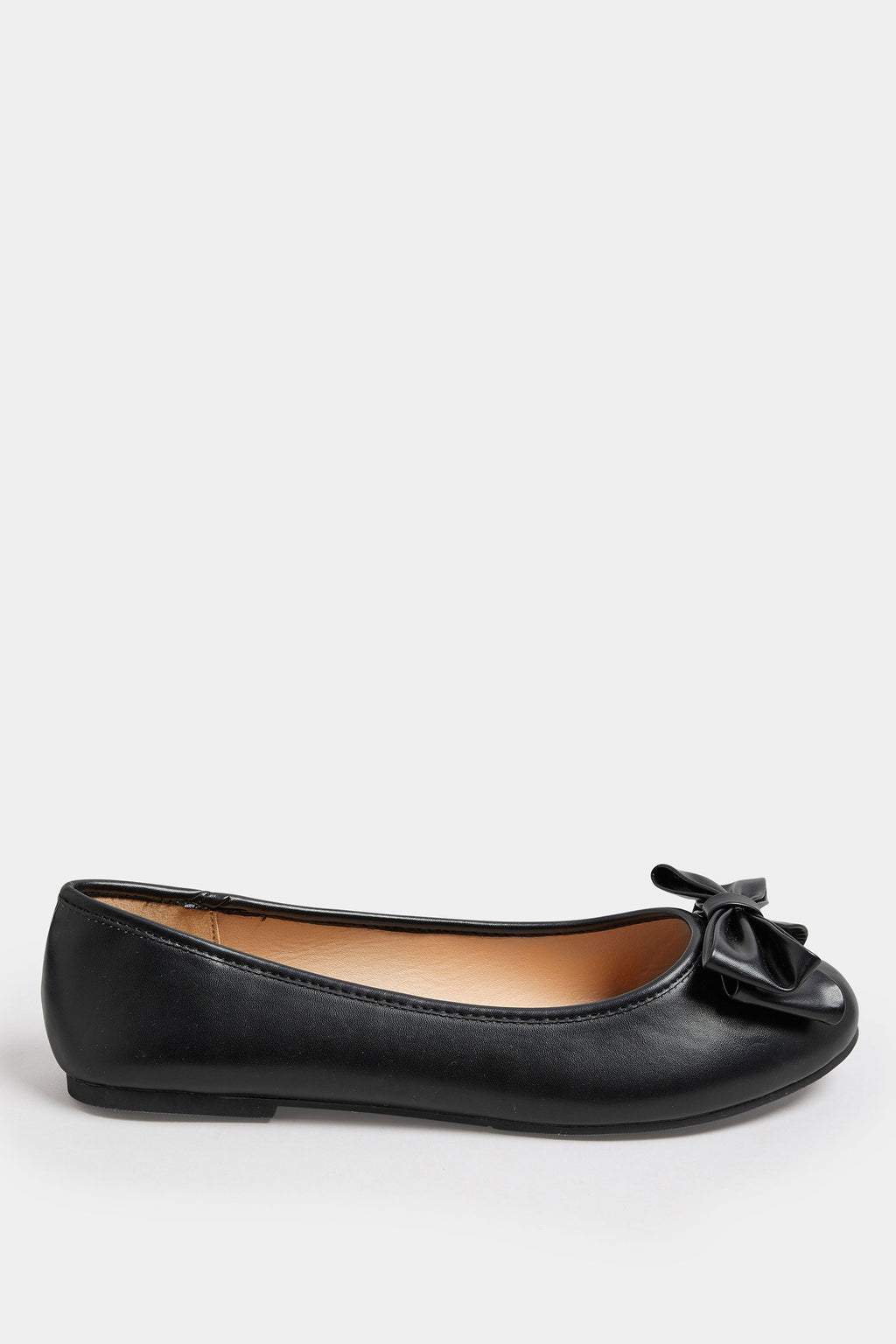  Ballerines Noires Noeuds Avant Pieds Extra Larges EEE