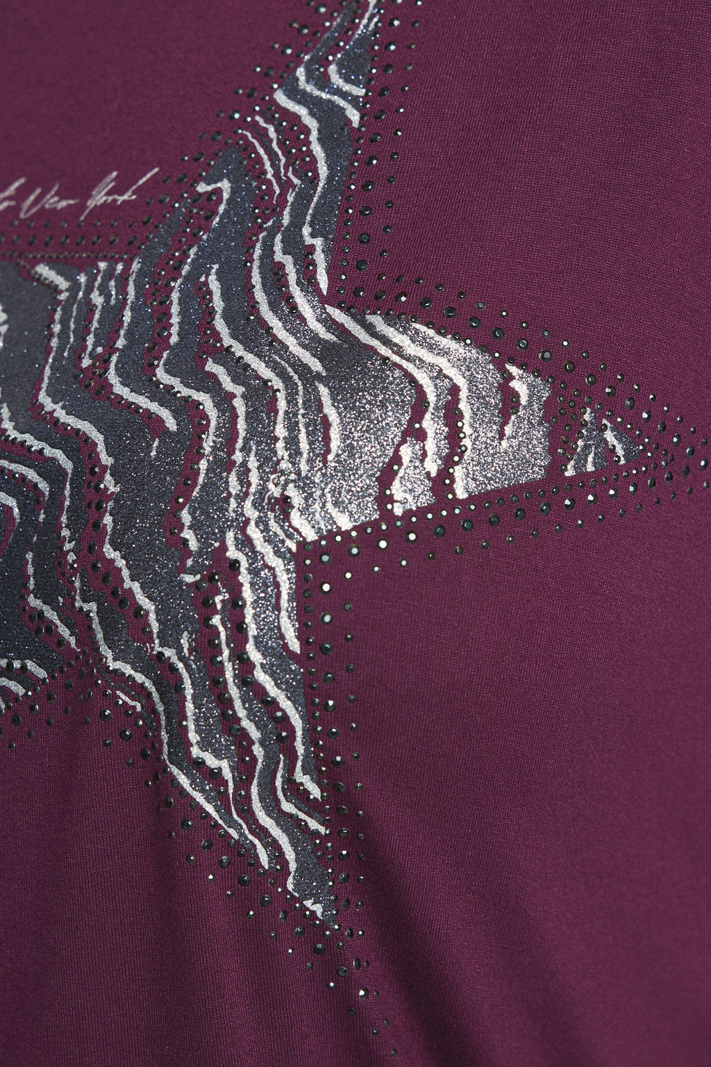  YOURS - T-shirt Imprimé étoile Violet