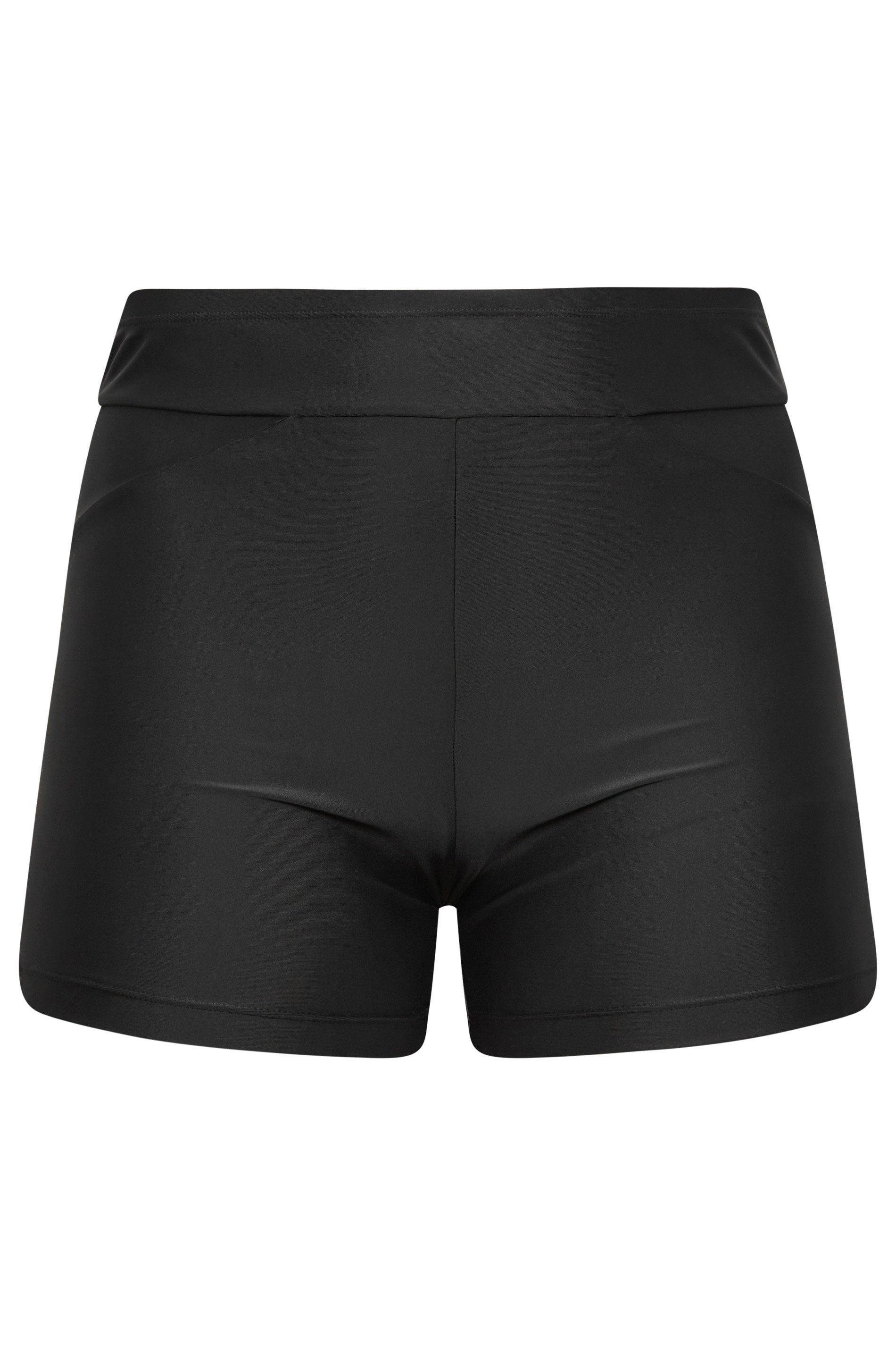 YOURS - Maillot De Bain Short Noir Taille Haute