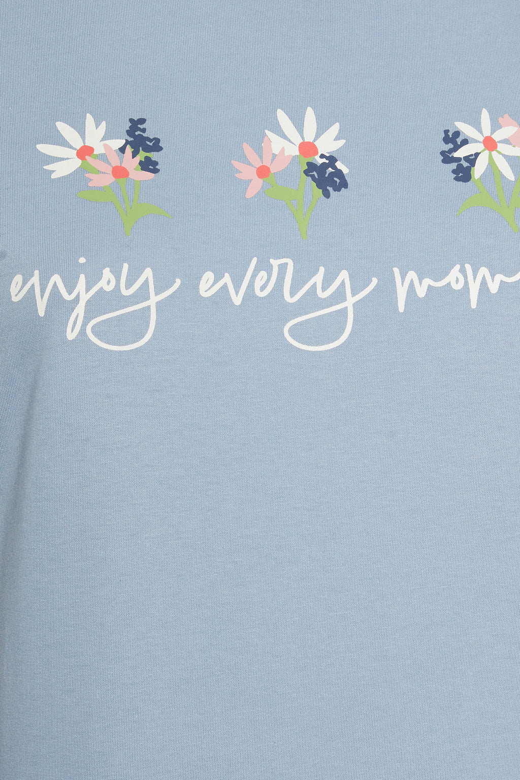  YOURS - Lot De 2 Chemises De Nuit Bleues Floral 'Every Moment'