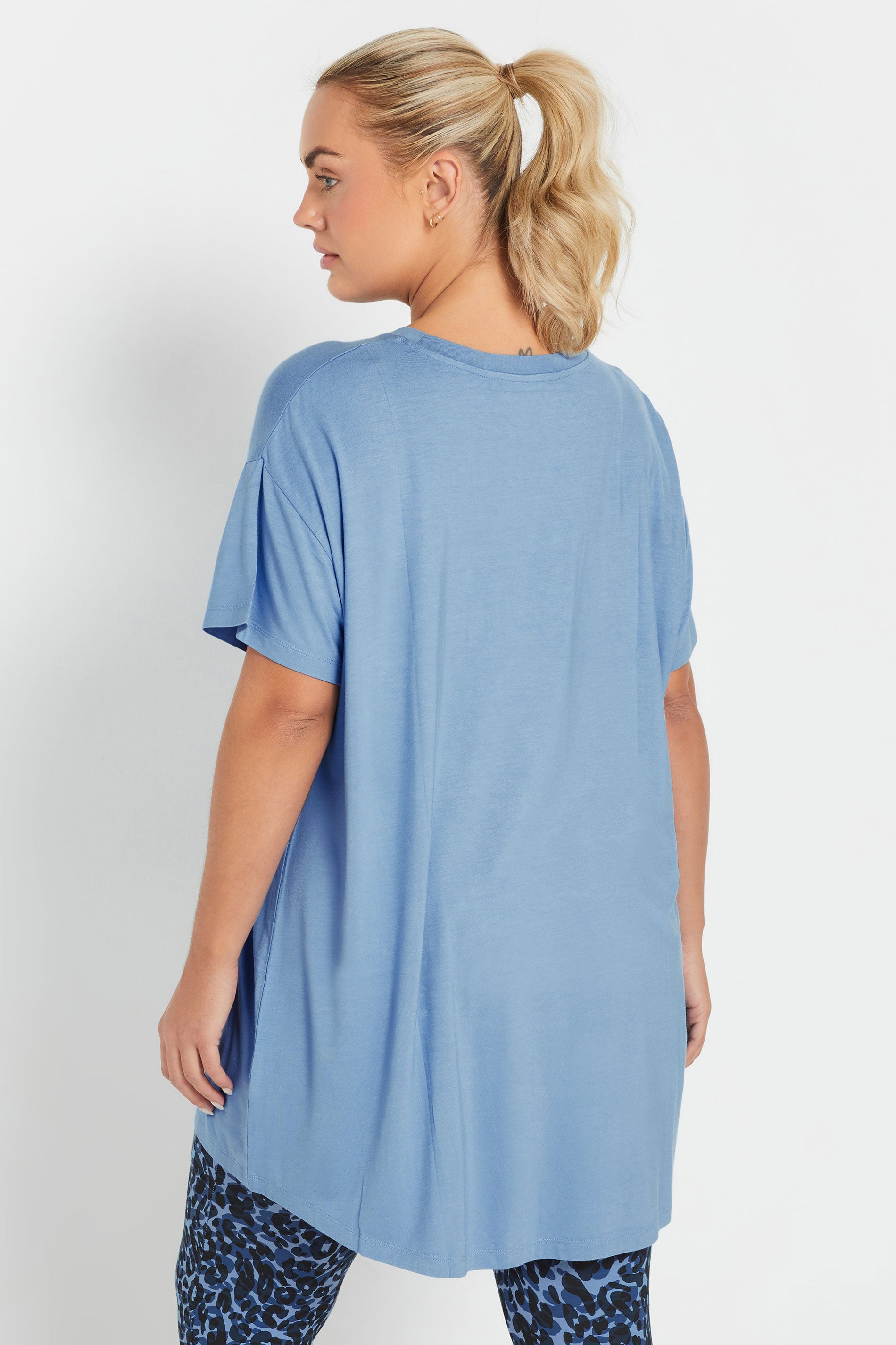  YOURS ACTIVE - Top Bleu Ciel 'Positive Vibes Only'