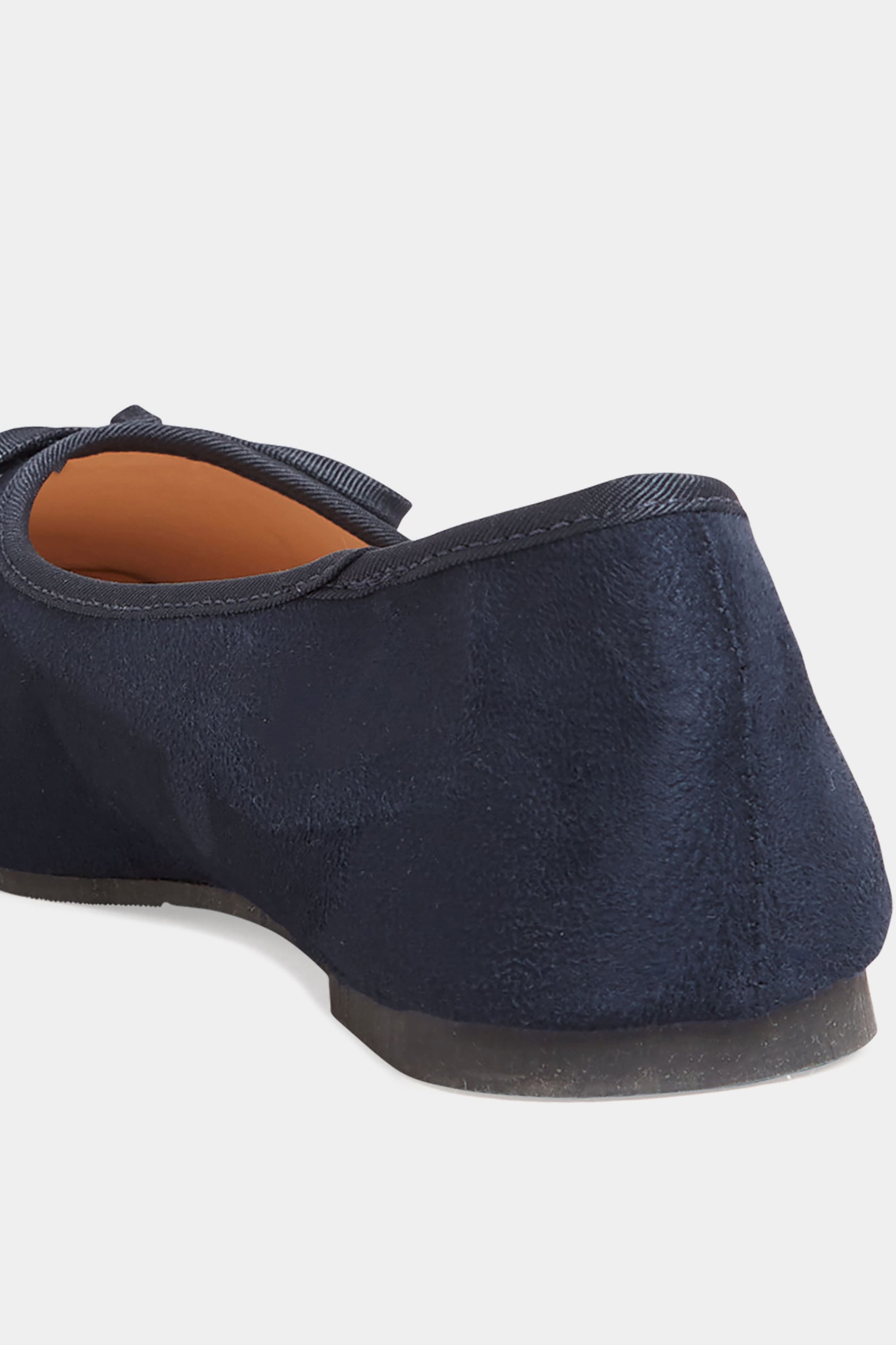  LTS - Ballerines Bleues Marine Effet Daim Regular Fit