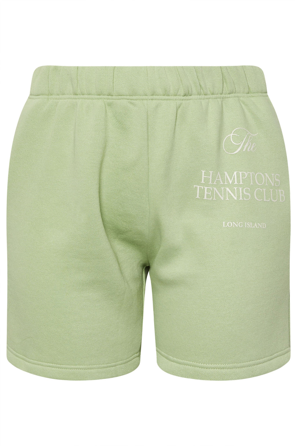  LIMITED COLLECTION - Short En Jersey Vert Pastel 'Tennis Club'