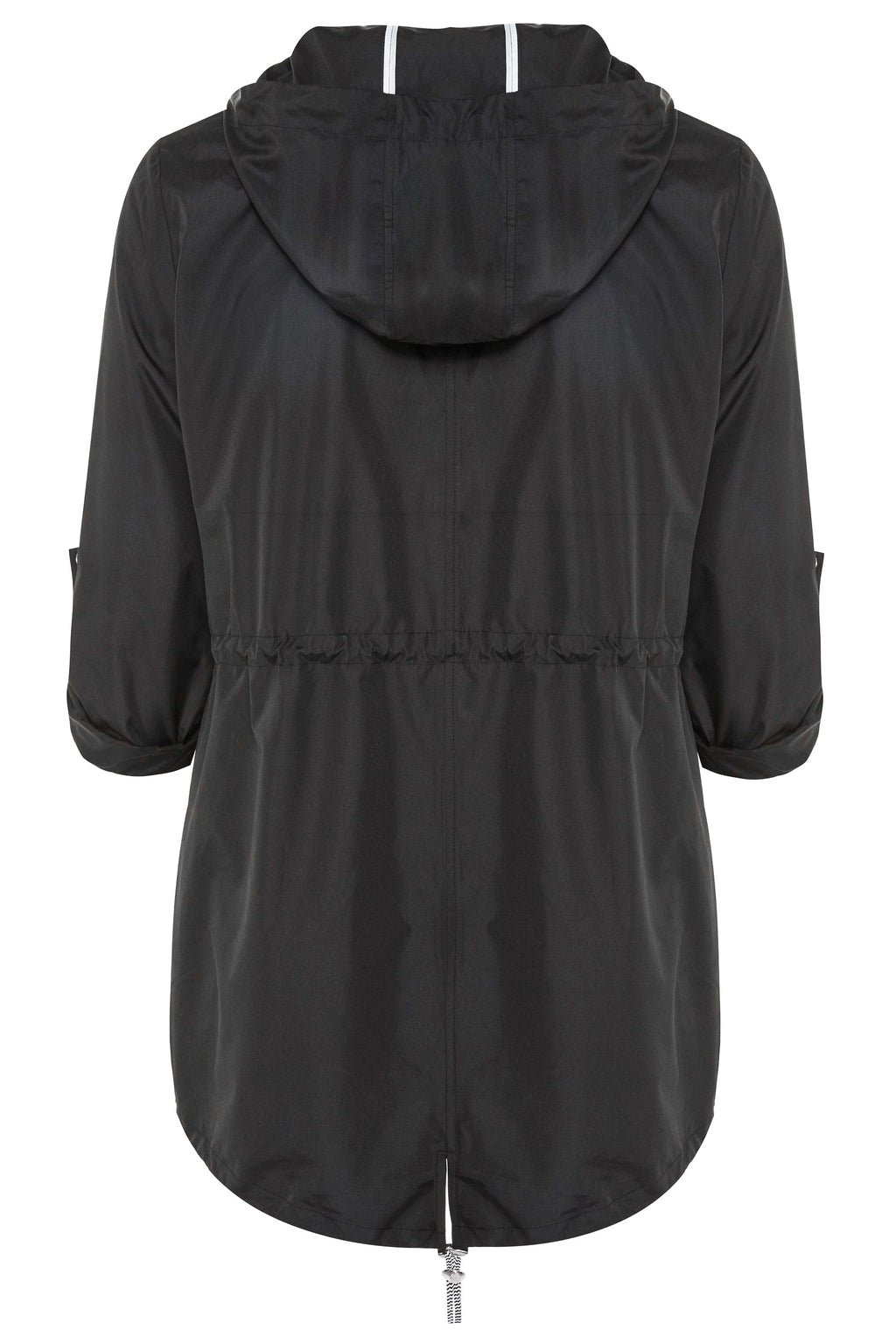  LTS Tall Black Pocket Parka