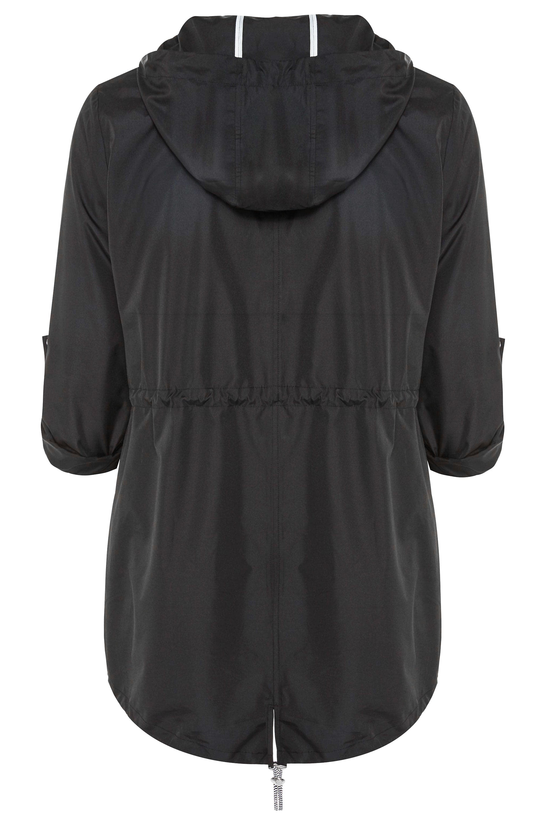  LTS Tall Black Pocket Parka