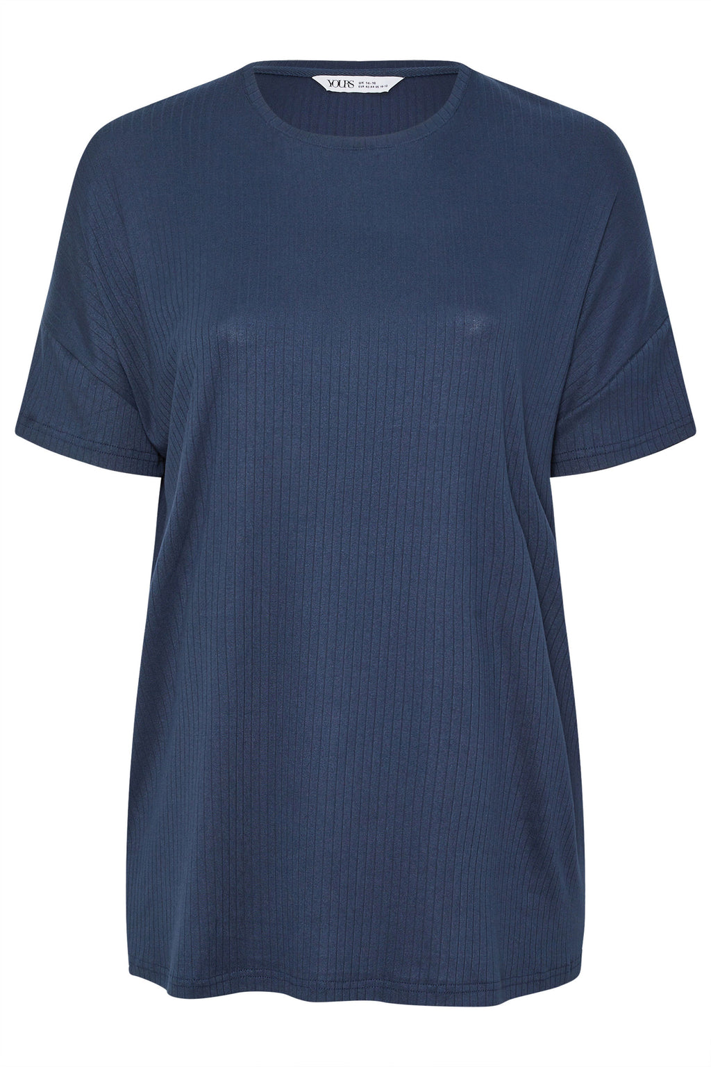  YOURS - Haut De Pyjama Bleu Marine Nervuré En Jersey