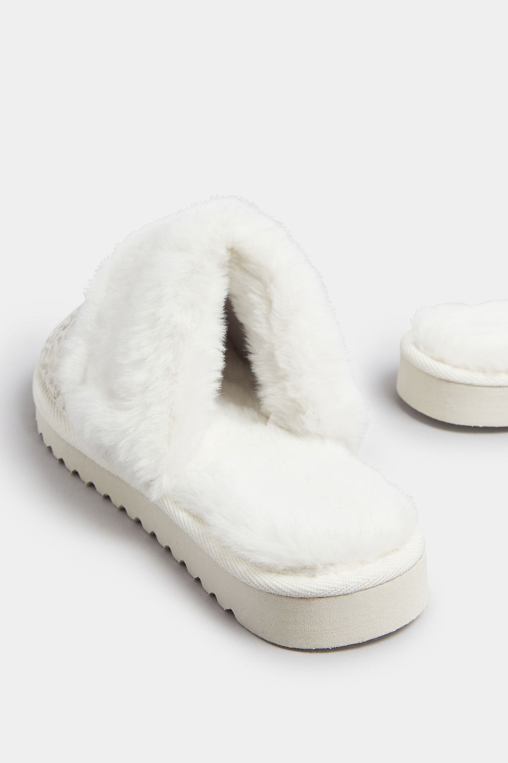  Chaussons à Imprimé Léopard Métallisé Doré