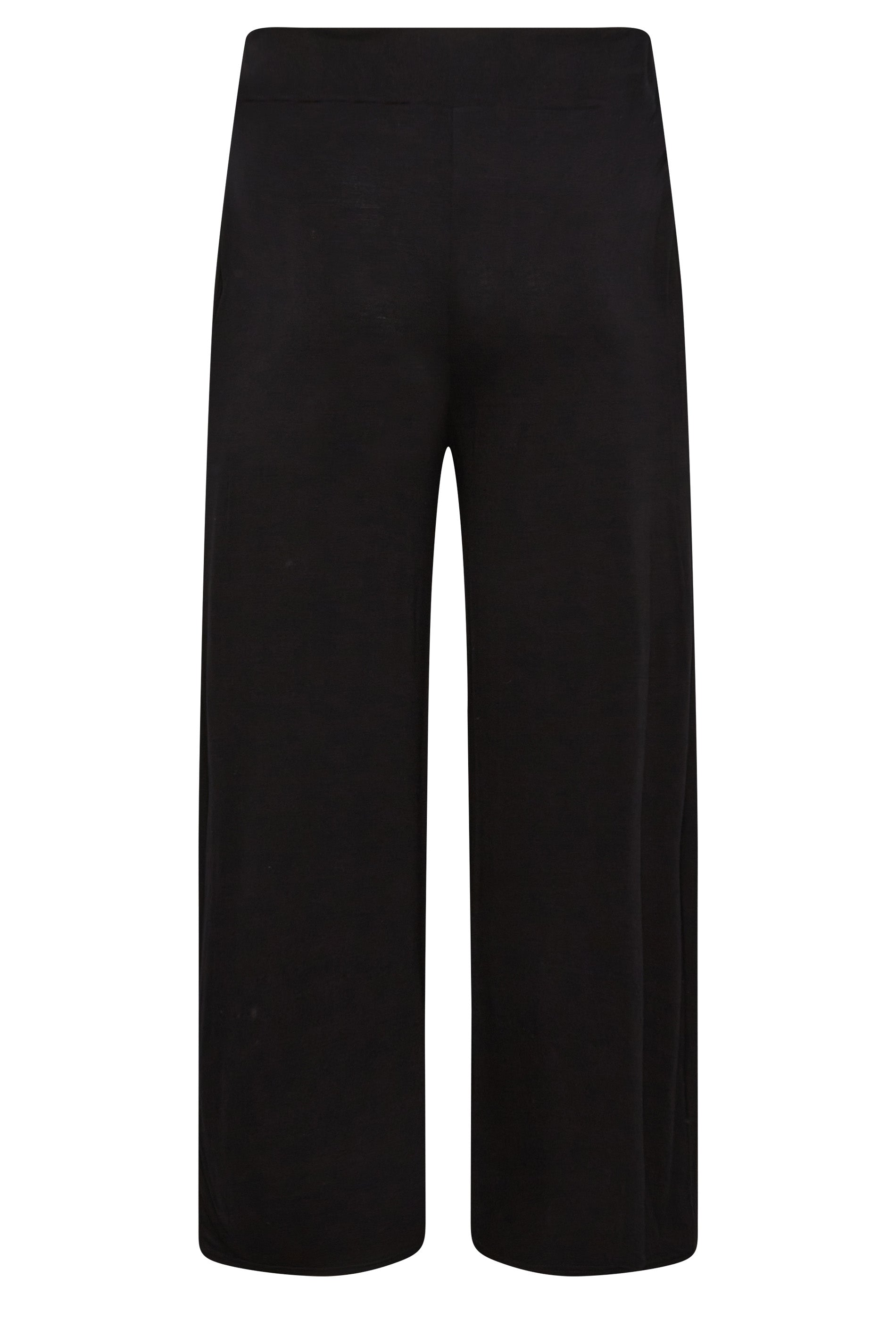  YOURS - Pantalon Noir Stretch Wide Leg
