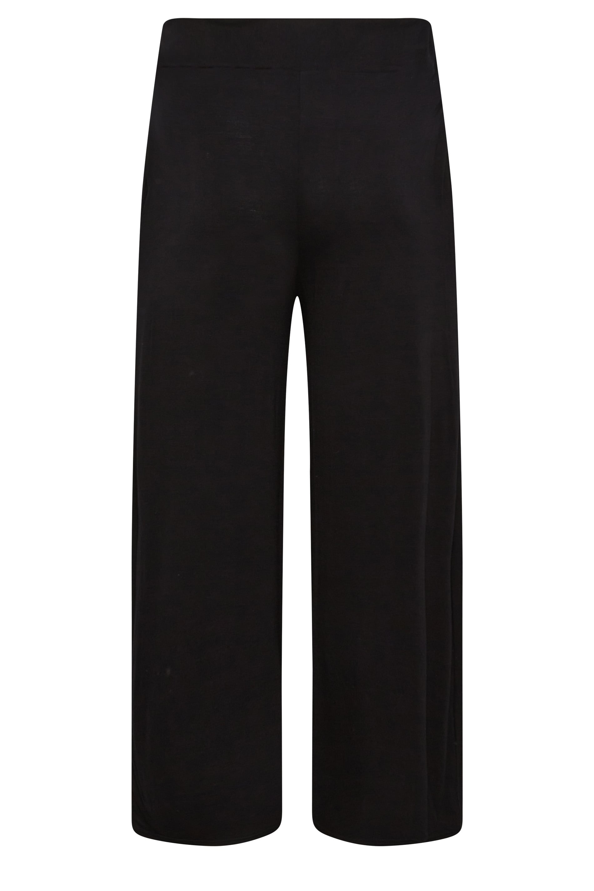  YOURS - Pantalon Noir Stretch Wide Leg