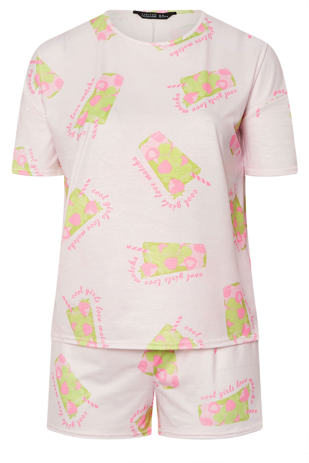  LIMITED COLLECTION - Ensemble De Pyjama Rose Poudré Matcha