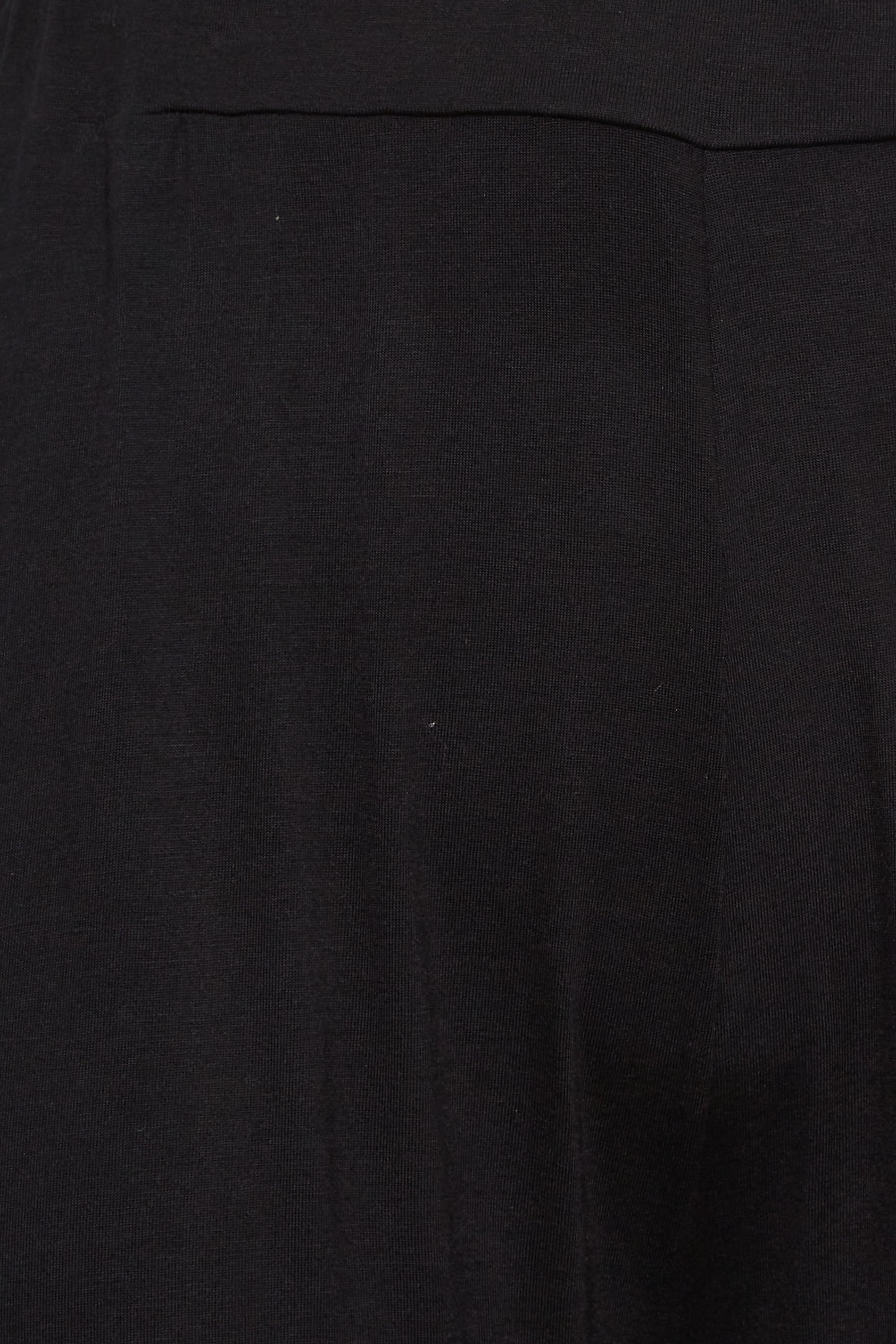  YOURS - Pantalon Noir Stretch Wide Leg