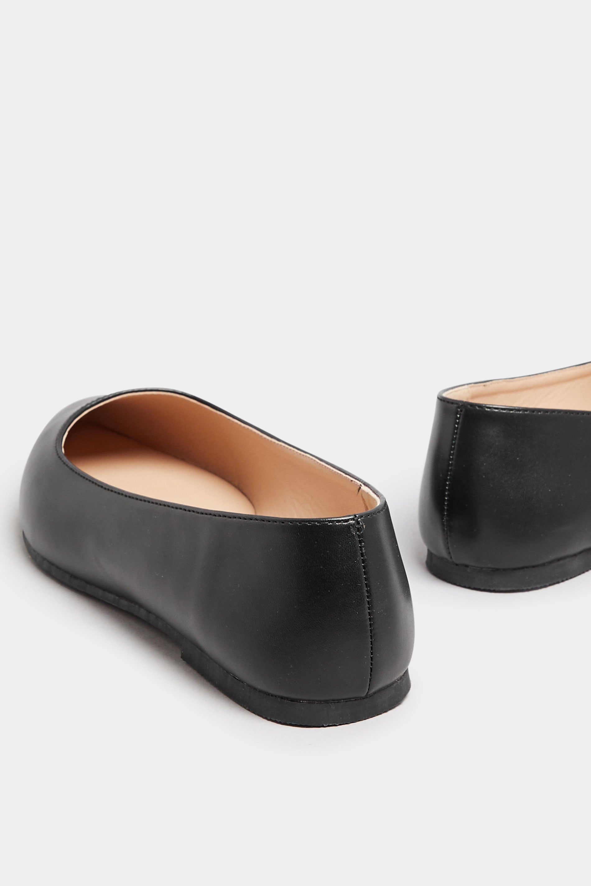  Ballerines Noires Pointues Pieds Extra Larges EEE