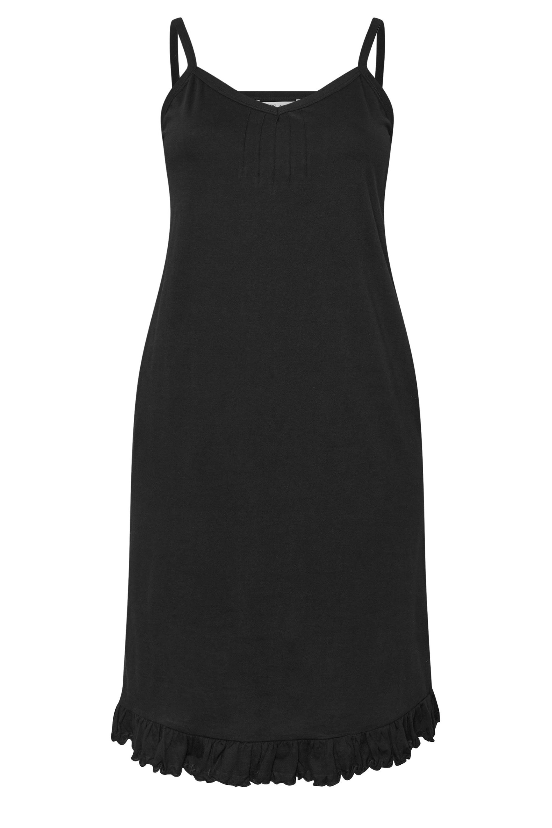  YOURS - Lot De 2 Chemises De Nuit Verte Et Noire à Pois