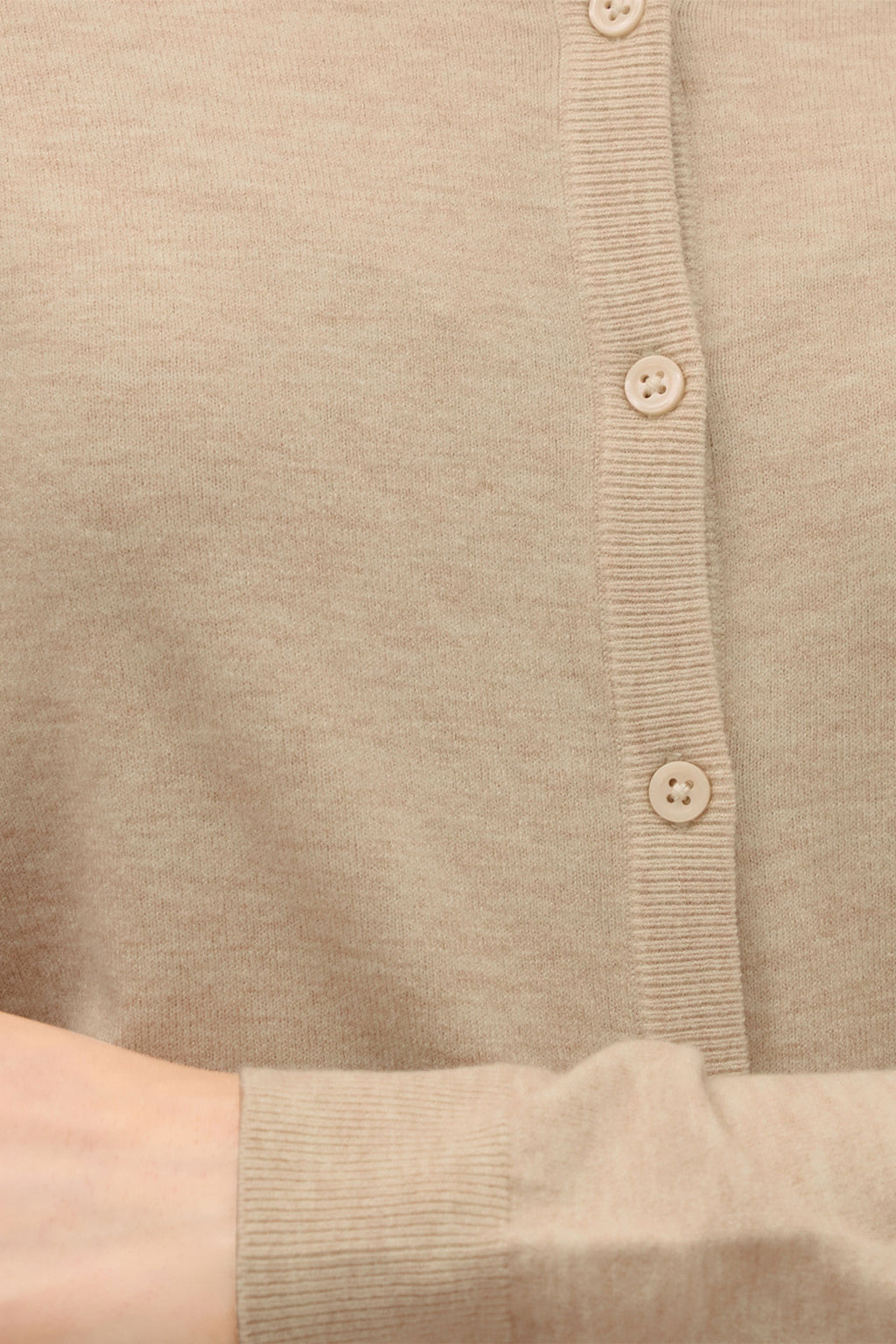  LTS PREMIUM Tall Natural Brown Button Down Cardigan