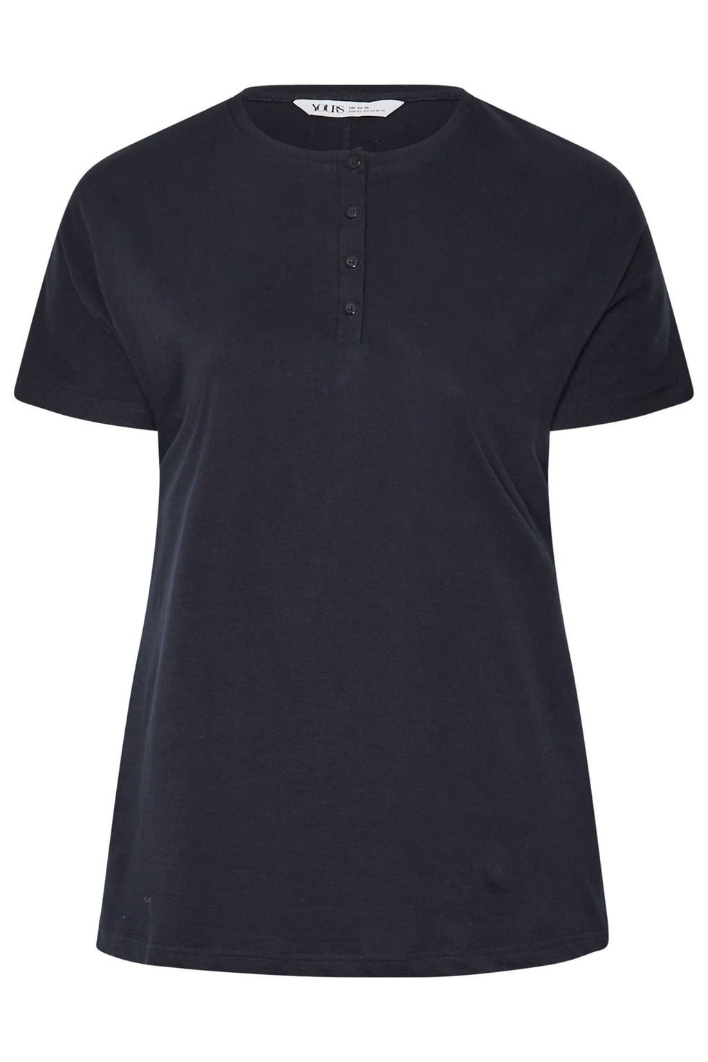  YOURS - Haut De Pyjama Bleu Marine En Coton