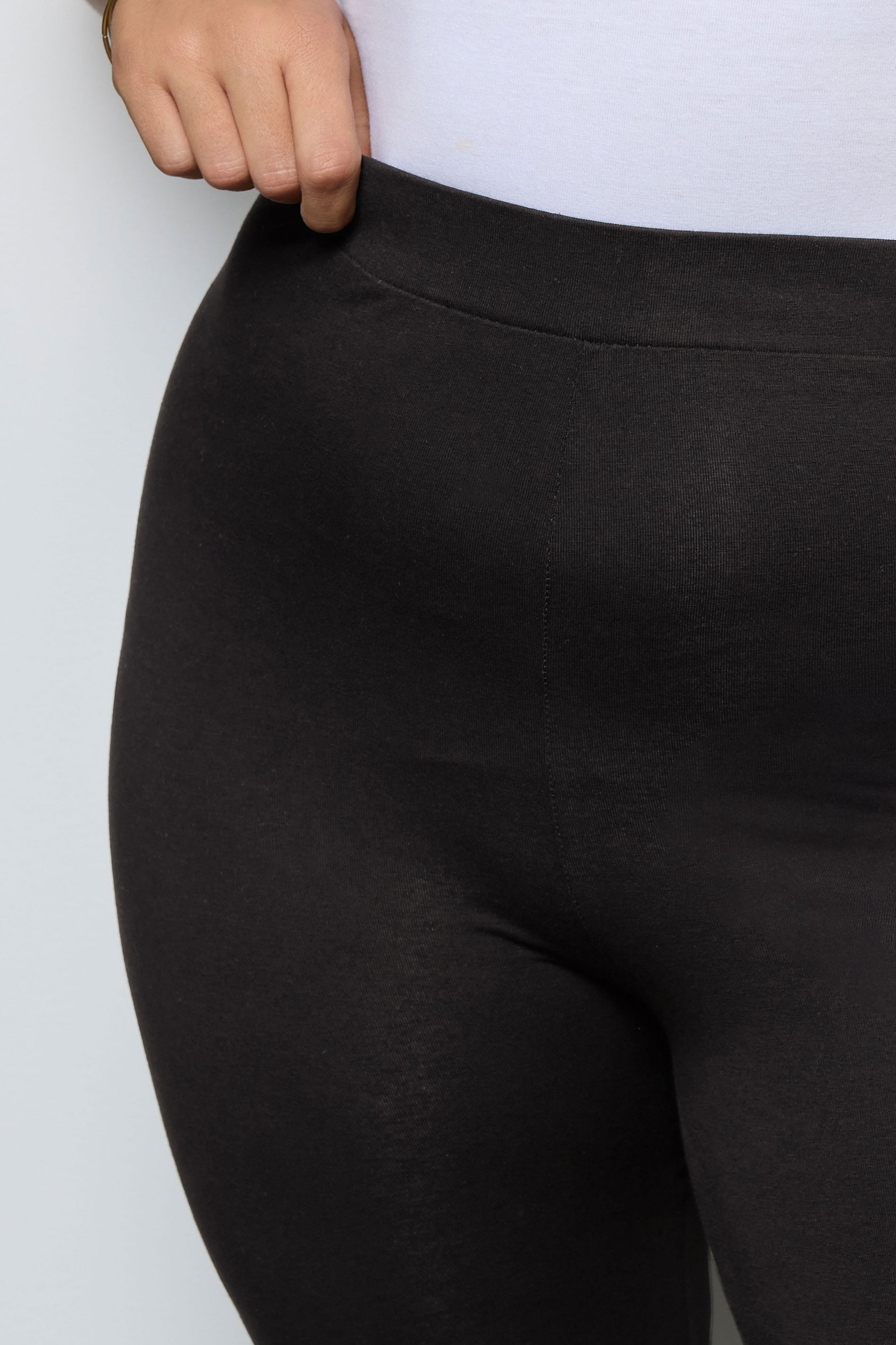  YOURS FOR GOOD - Lot De 2 Leggings Noir En Jersey