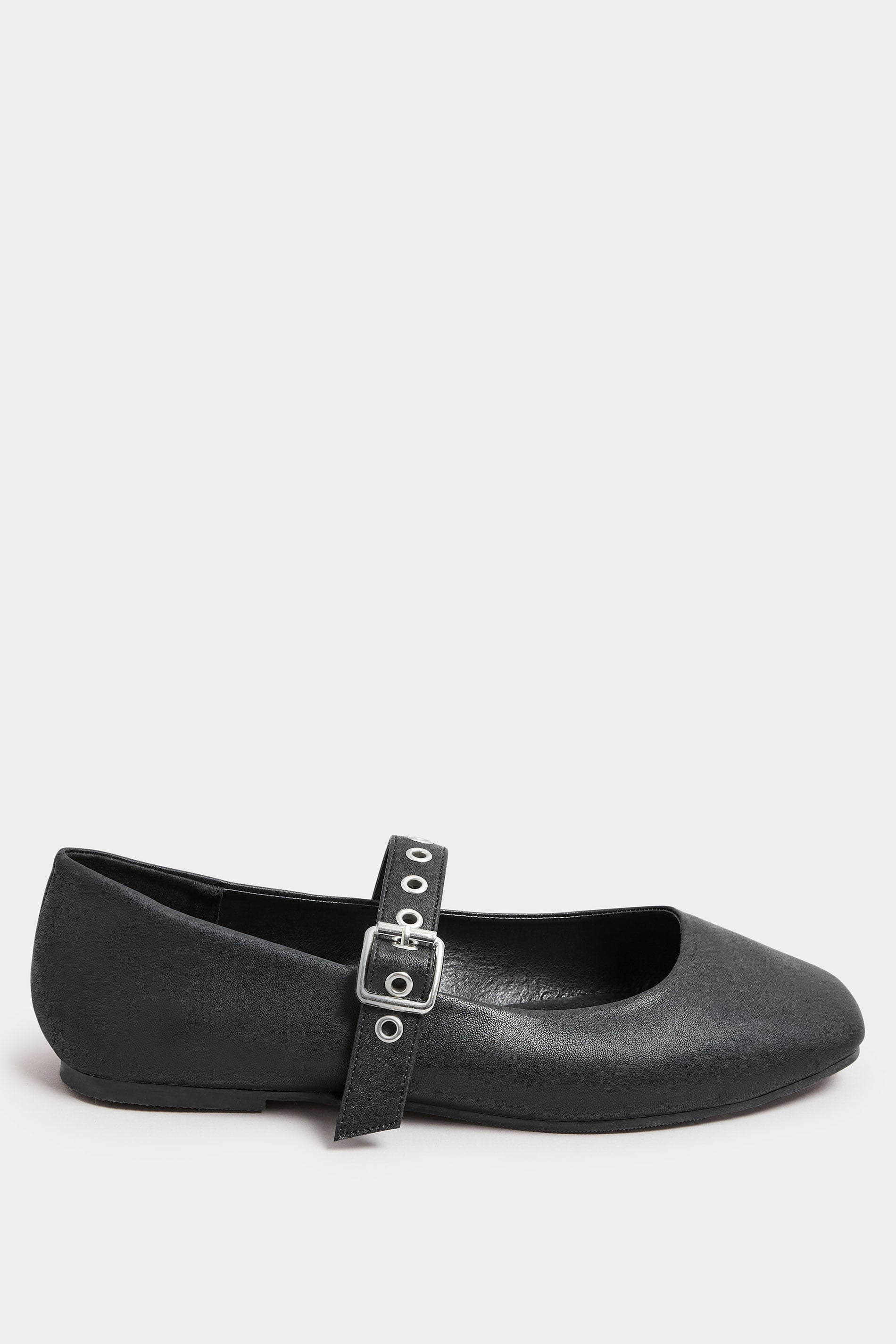  Ballerines Mary Jane Noires Cloutées Pieds Extra Larges EEE